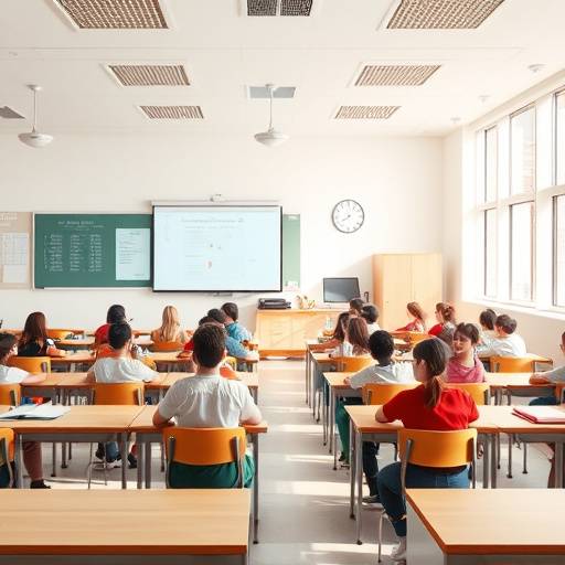 Bannière de l'École Éloquence montrant une salle de classe lumineuse à Lyon