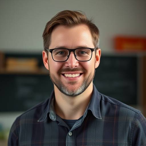 Portrait de Monsieur Marc Leclerc, professeur d'anglais